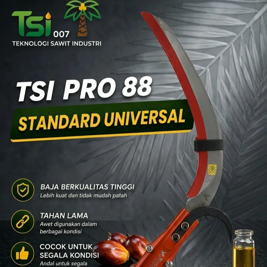 Alat Sawit Complete Set dan Mata TSI Pro 88 Standart Universal