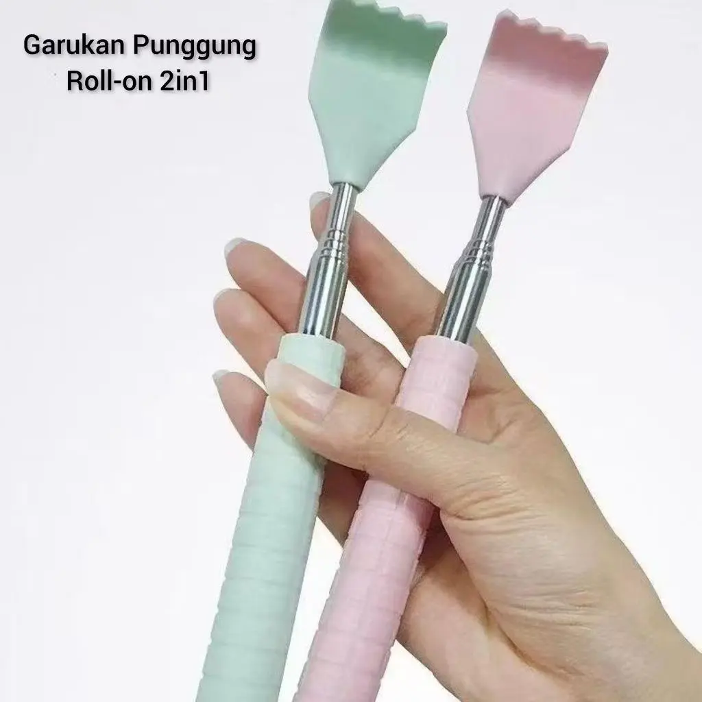Alat Garuk Punggung Anti Gatal Alat Garuk Punggung yang Dapat Ditarik dan Diperpanjang