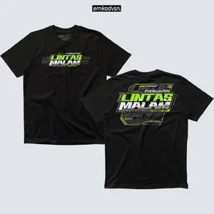 KAOS PASUKAN LINTAS MALAM TEMBUS PAGI | COTTON COMBED 24S EMKADVSN MERCH