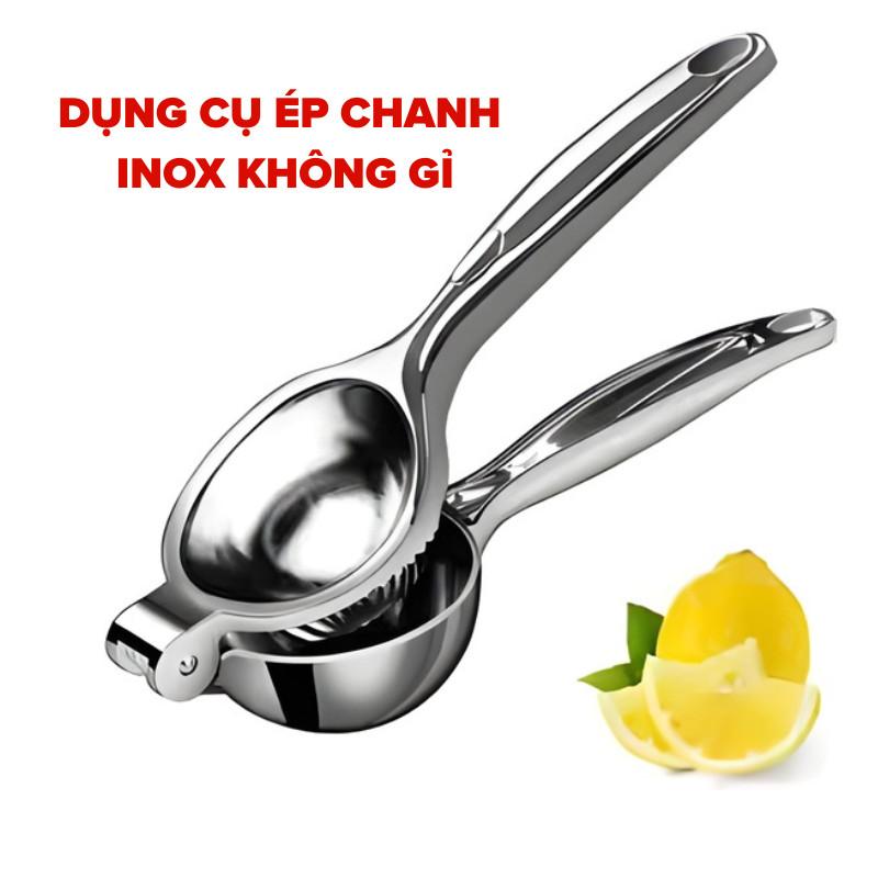 Dụng Cụ Ép Chanh Inox Không Gỉ, Vắt Kiệt Nước, Tiện Lợi Cho Quán