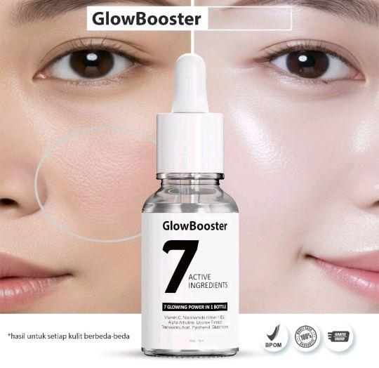 [2PCS] Serum Pencerah Wajah - Serum GloowBooster 7 Active Ingredients | Serum  Pencerah 7 Kandungan Aktif | Serum Pemutih  Wajah Pelembab Perawatan