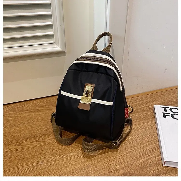 ￼Aolong Ransel 1366 Mini Backpack Tas Selempang（2 In 1）Bahan Parasut Permium 3