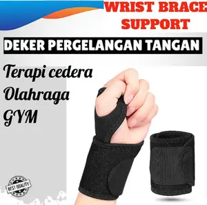 Deker Pergelangan Tangan Wrist Brace Support Terapi Cedera Olahraga GYM Best Quality