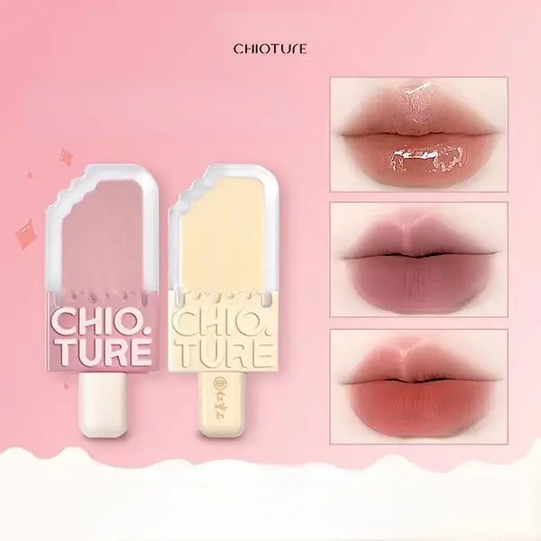 Son Môi Màu Nude Dễ Thương, Chioture, Dành Cho Nữ, Thời Trang Thu Đông, Kem Son Bóng, Thích Hợp Cho Môi Cosmetic Mỹ Phẩm Women 0