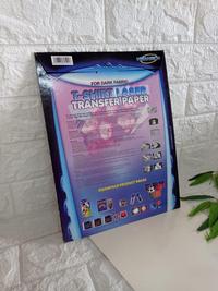 Gambar Mediatech Dark Fabric T-Shirt Transfer Paper A4 - 120GSM For Laser Jet - 34054 dari Mediatech Travel Gadget Kota Administrasi Jakarta Utara 3 Tokopedia