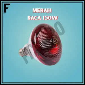 Lampu Infrared Penghangat Hewan Ternak Unggas Ayam Bebek Babi Kambing Domba Sapi Lampu Kandang
