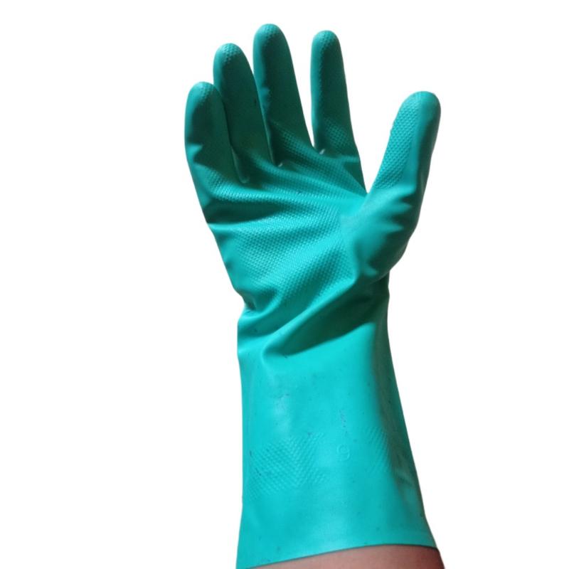 Product Introduction of Sarung Tangan Karet Latex Tebal Ruberrex untuk Cairan Kimia dan Pembuatan Pot Semen - Cleaning 1
