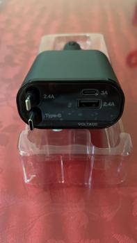 Product Review of Volza Retractable Charger (4in1) Kabel Fast Charging Cable Adaptor Aluminium Panjang iphone from M**a f** 2