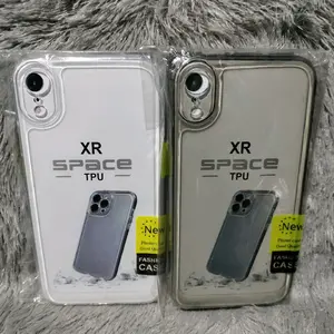 Softcase Casing IPH XR BENING Trasparan Pelindung belakang HP+Camera