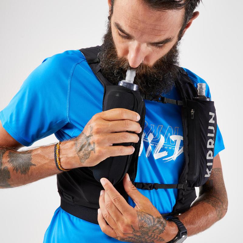 Decathlon Kiprun Vest Trail Running Unisex Kiprun 5L Flask Holder - Hitam - 8786242 7