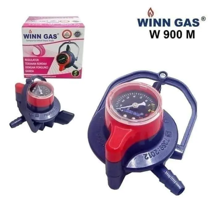 (BISA COD) Regulator Gas LPG Meter - Regulator Winn Gas W 900 M