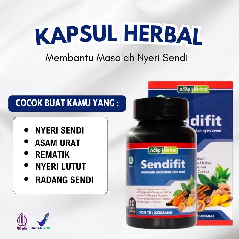 Sendifit Original Herbal Khusus Masalah Sendi - 50 KAPSUL BPOM - Shop ...