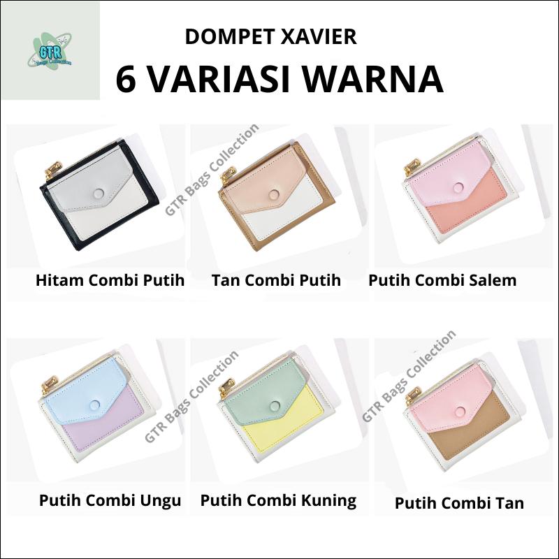 Xavier - Dompet Kecil Wanita - Premium Card Holder - Dompet Kekinian Wanita - Dompet Wanita Terbaru Kartu2024 Uang 2