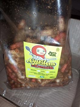 Product Review of Kerupuk Gurilem Si Denok isi 500 gram Cemilan khas Bandung Barat Rasa Kacang Pedas Camilan Food from e**0 2