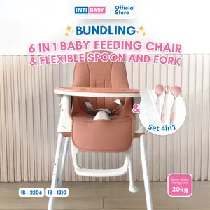 INTI BABY 6 in 1 Baby Feeding Chair (IB-2206)  Baby High Chair