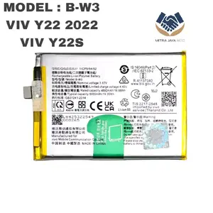 VIV Y22 2022 / Y22S - BATERAI B-W3 ORIGINAL HIGH QUALITY BATTERY