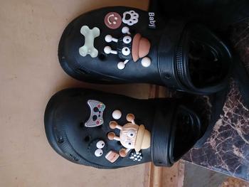 Product Review of DIY aksesoris sandal/aksesoris sandal karakter, stiker karakter, desain hiasan fashion, beli aksesoris dan dapatkan sepatu gratis from i**i 0