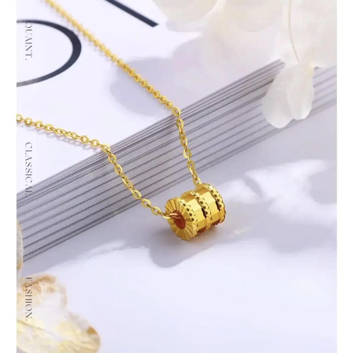 Small Savage Waist Gold Necklace
