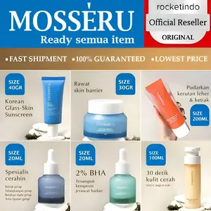 MOSSERU Acne Serum | MOSERU Bright Serum | MOSSERU Moisture Original