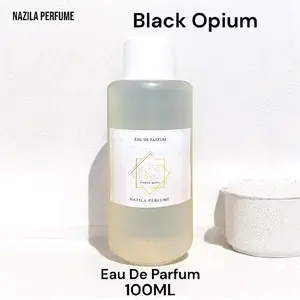 Black Opium - Parfum 100ml Non Alkohol Edp - Tahan Lama Uniseks Laki Laki Perempuan By Nazila Perfume Wanita Soft