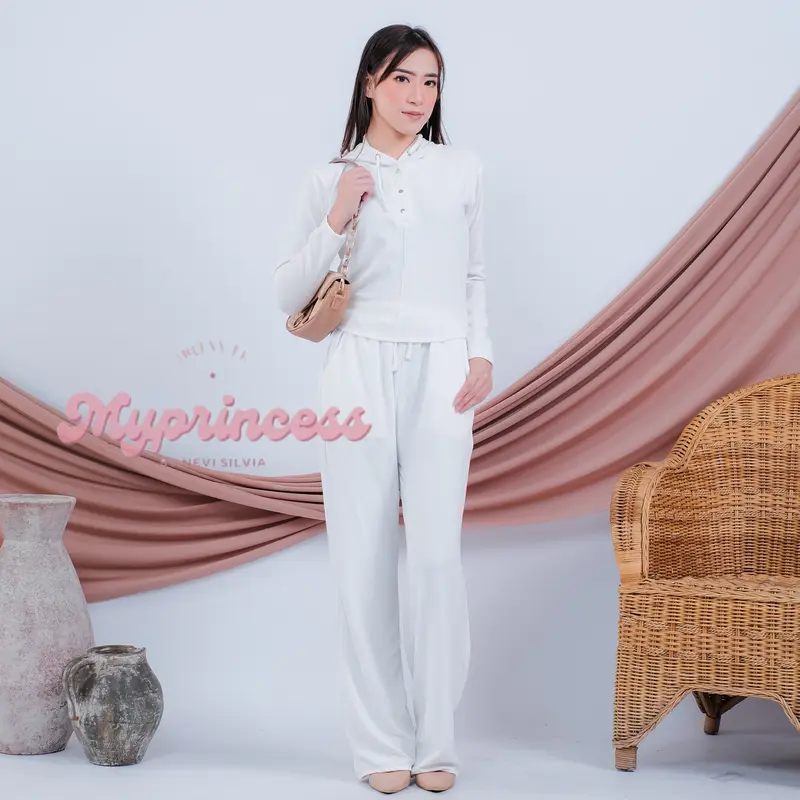 ZENA ONESET HOODIE KNIT PREMIUM | BAJU SETELAN KNIT HOODIE WANITA LENGAN PANJANG | ONE SET KNIT ACTIVEWEAR BY MYPRINCESS 2