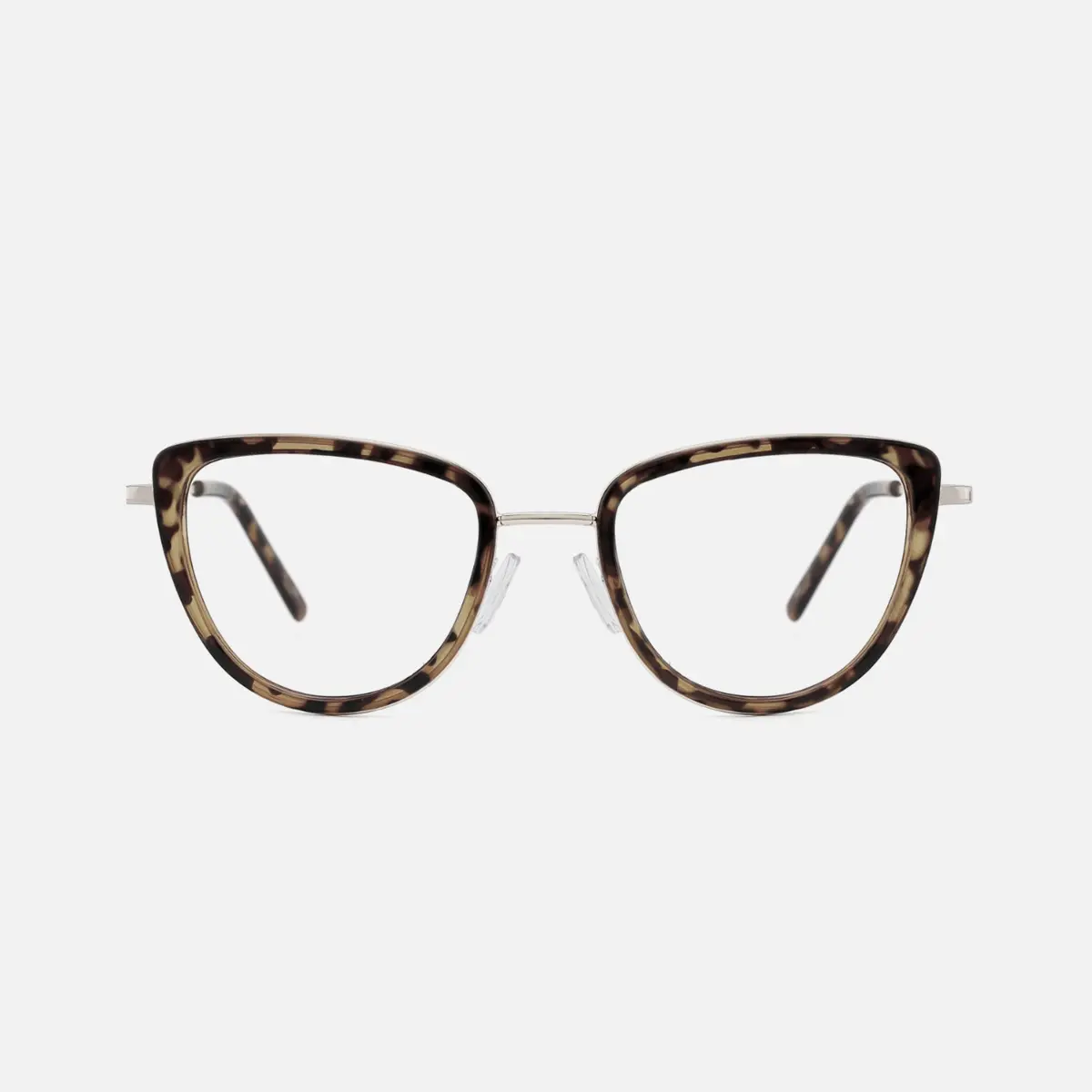TIJN Aubrey Vintage Glasses in Cat-Eye Frame Trendy Versatile Style for Female Male Daily Use Work School cat  eye
