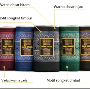 Grosir sarung tenun - isi 10 pcs sarung tenun dobby sabuk premium pria dewasa sarung pria dewasa sarung Grosir Sarung Muslim Katun Motif Santri