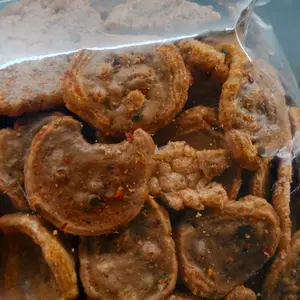 kerupuk jengkol enak gurih renyah  rasa jengkolnya kerasa banget