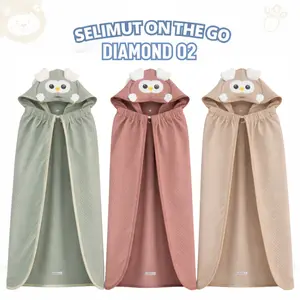 Boboko Selimut Bayi On The Go Motif Diamond / Apron Menyusui / Cover Stroller