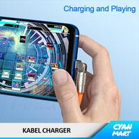 Gambar Kabel Data Charger USB Tipe-C Model Putar 180° USB Type-C Fast Charging Cable - 1M - Orange dari CyanMart Kota Administrasi Jakarta Barat 4 Tokopedia