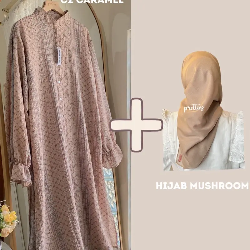 C2 caramel + hijab mashroom