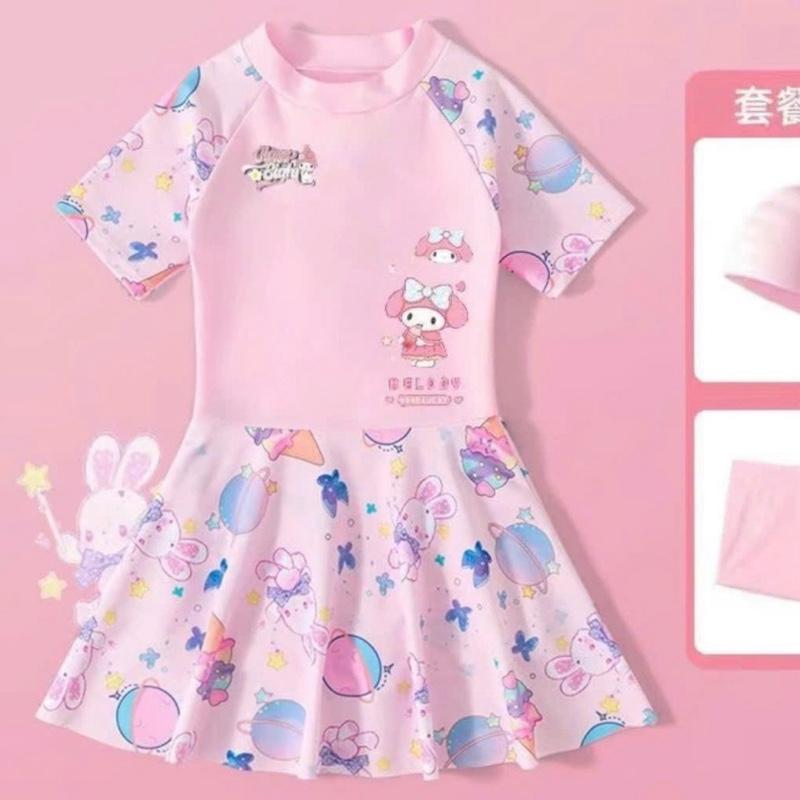  Váy Bơi Cho Bé Gái Có Lót Bên Trong Họa Tiết Hình Melody  Váy Cho Bé Mắc Đi Bơi  Đi Chơi 15-35kg 