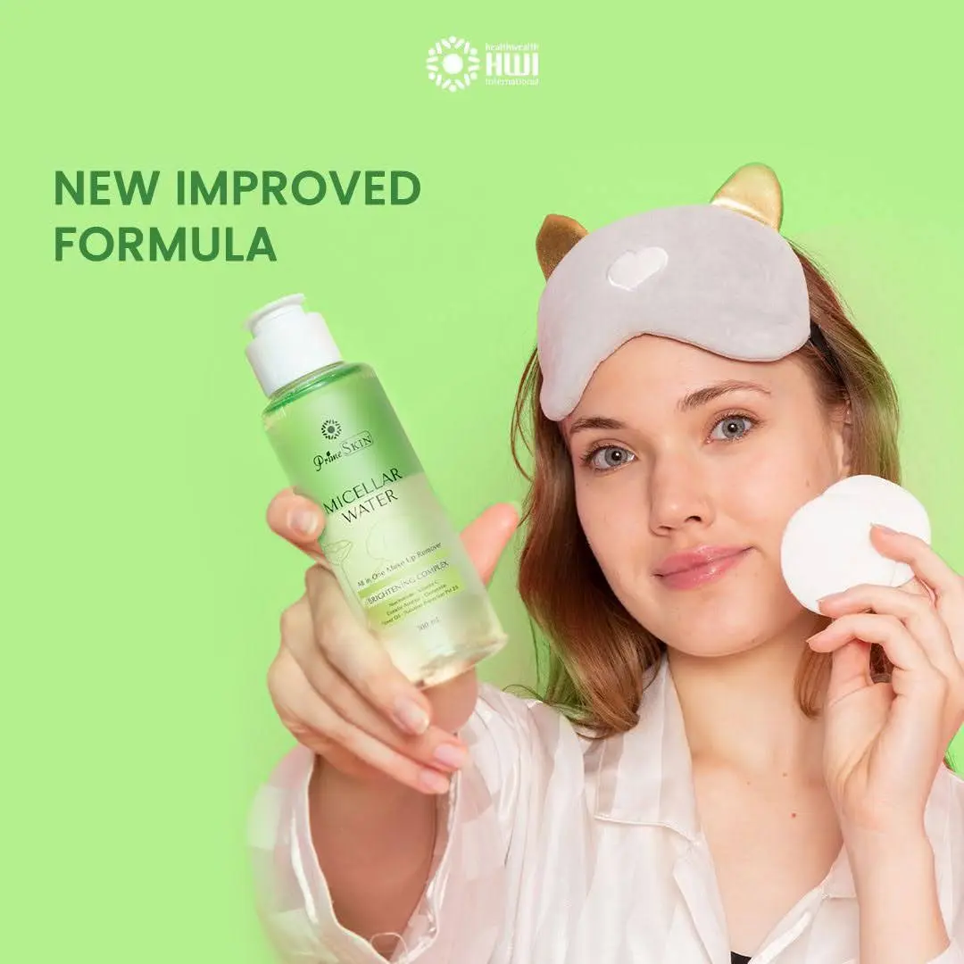 Prime Skin Micellar Water 100ml - Pembersih Wajah - Remover