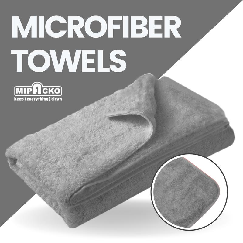 Mipacko Kain Handuk Mandi Dewasa Microfiber Pria Wanita Anak handuk  murah towel 5