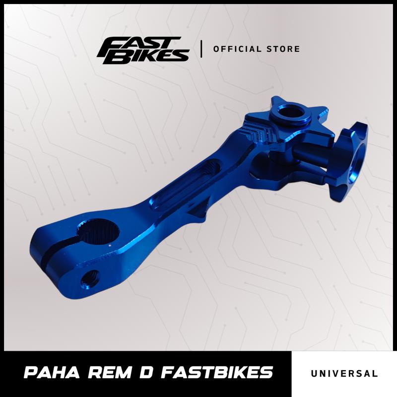 FASTBIKES - Paha Rem Panah Model D Full CNC Beat Rem Belakang Matic Bebek Outdoor 6