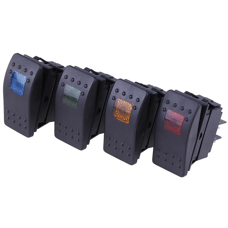 Product Introduction of Waterproof Rocker Toggle Switch Car Boat Marine Rocker Switch Button 4pin Switch 13