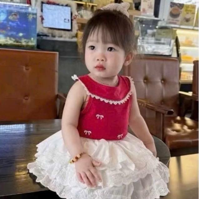 Sét bộ hàng hot cho bé gái size 7-13kg vải mịn mát 1
