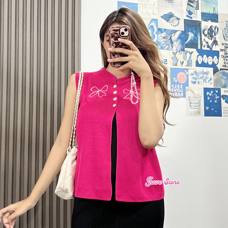 Noni Vest Knit - Spring Tops Vest 6
