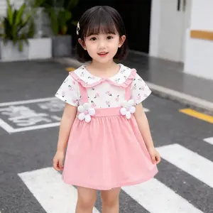 [PRINCESS ANAK] 0-3  Tahun dress import anak perempuan dress anak perempuan 2 tahun dress anak perempuan import korean style gaun anak perempuan baju anak perempuan 2 tahun dress Dress Floral