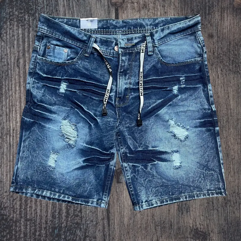 [PAKET HEMAT] 100rb dapat 2 - celana jeans pria ringkel sobek size  27-38 jumbo 4
