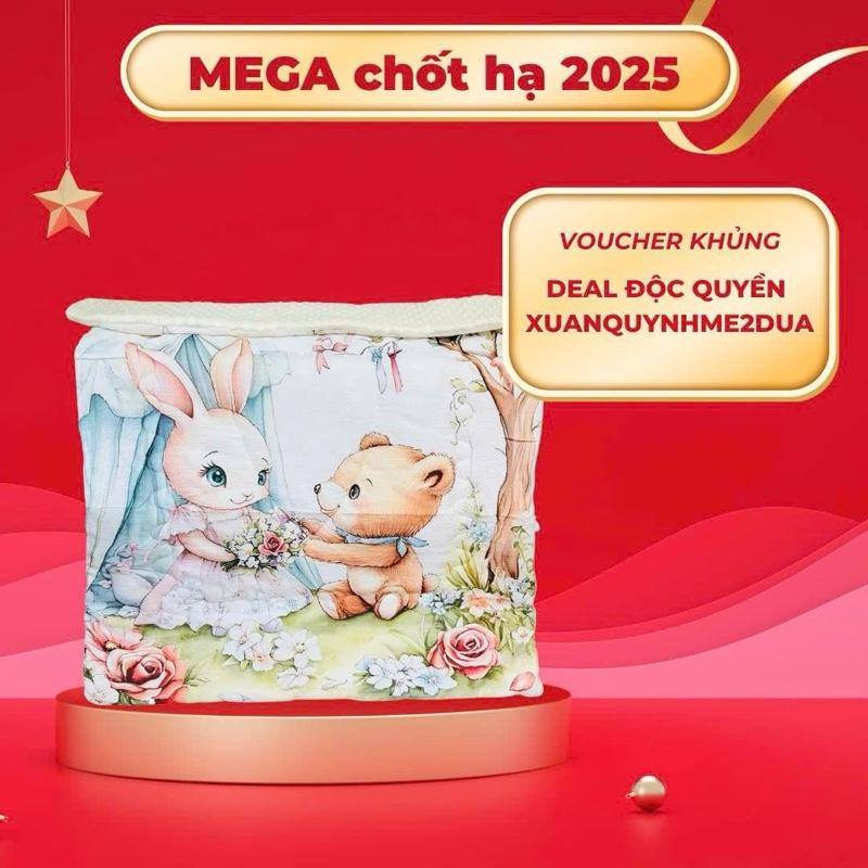  Chăn Trần Bông 3D  Kiluta - Zeloo Cổ Tích Cao Cấp Hoạ Tiết  3 Lớp Muslin Hạt Đậu Ấm Áp Mùa Đông Cho Bé Size 100*120cm 