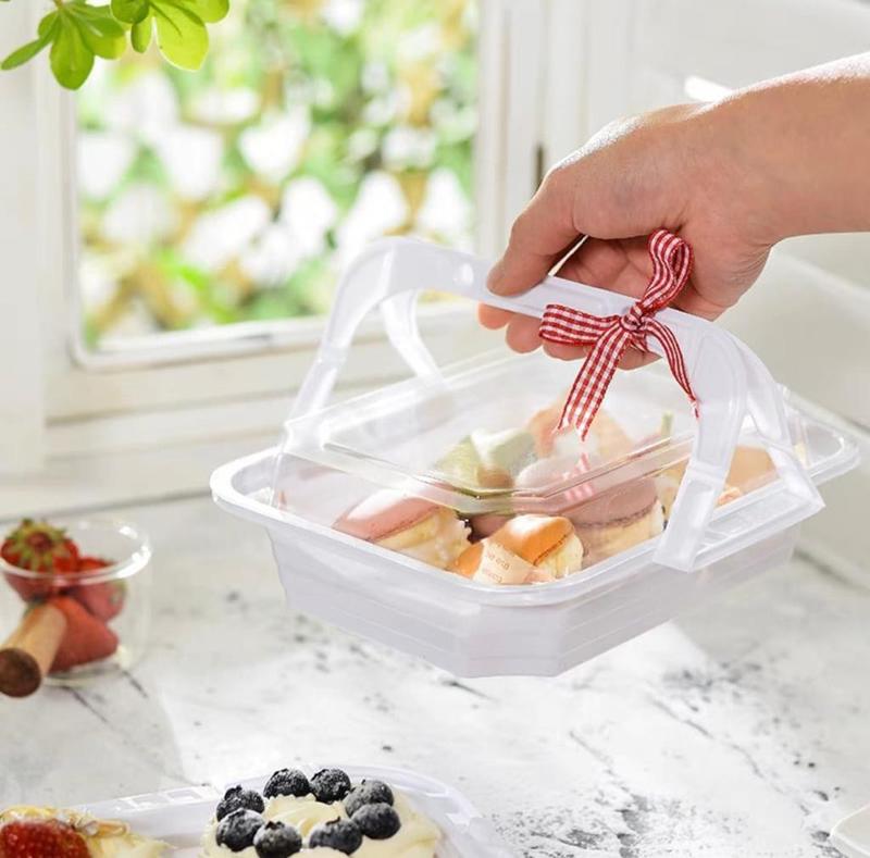 Product Introduction of Mika Bento Handle|Mika tenteng+Tutupan warna Putih and Pink isi 10set 3