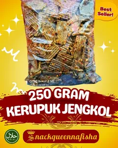 seblak kerupuk jengkol 250gram Pedas Camilan Instan Makanan