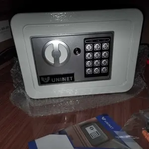 [100% BESI] LENO Brankas Mini Besi Digital Sistem PIN Dengan Lapisan Besi Tebal Brankas Uang Pribadi Minimalis Estetik Brankas Besi brankas  ukuran Mini