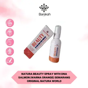 Naturaworld Dna Salmon Natura Beauty Spray original Wajah Perawatan Moisturizer Mencerahkan Pencerah Pelembab