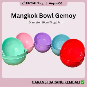 Mangkok Bowl Gemoy Viral isi 6 & 12 Langsung dari Pabrik - Harga Terbaik Wadah