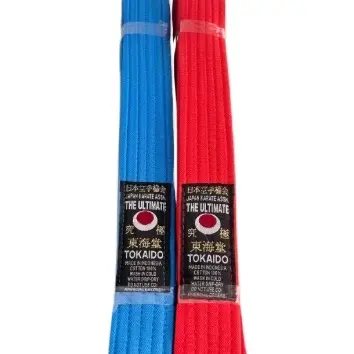 Sabuk Karate Merah Biru Sabuk Pertandingan 0