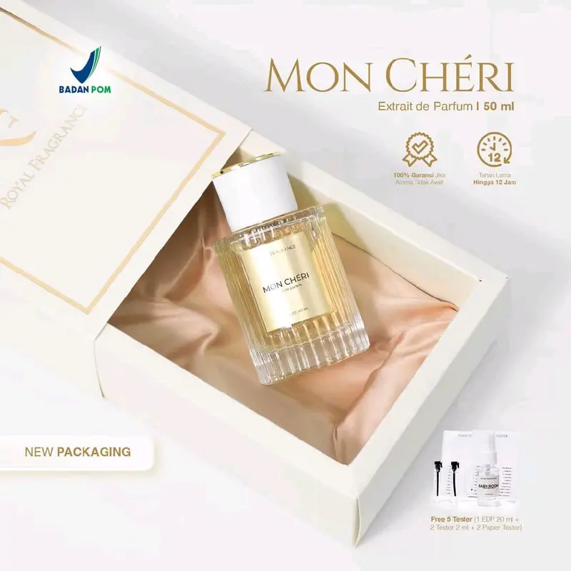 NEW! EXTRAIT PARFUM MON CERI FOR WOMEN-PERFUME ROYAL FRAGANCE TAHAN LAMA Wanita Wangi Default