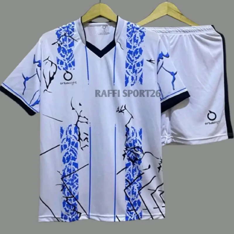 Setelan Jersey futsal sepakbola voly badminton pria dan wanita unisex Dewasa terbaru 4