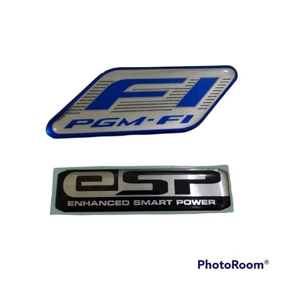 Emblem Timbul Honda Click/Vario 125i - Vario 2 Buah, 125i 2 Buah, Esp+ 1 Buah, Real Pick - Motorcycle Aksesoris 4